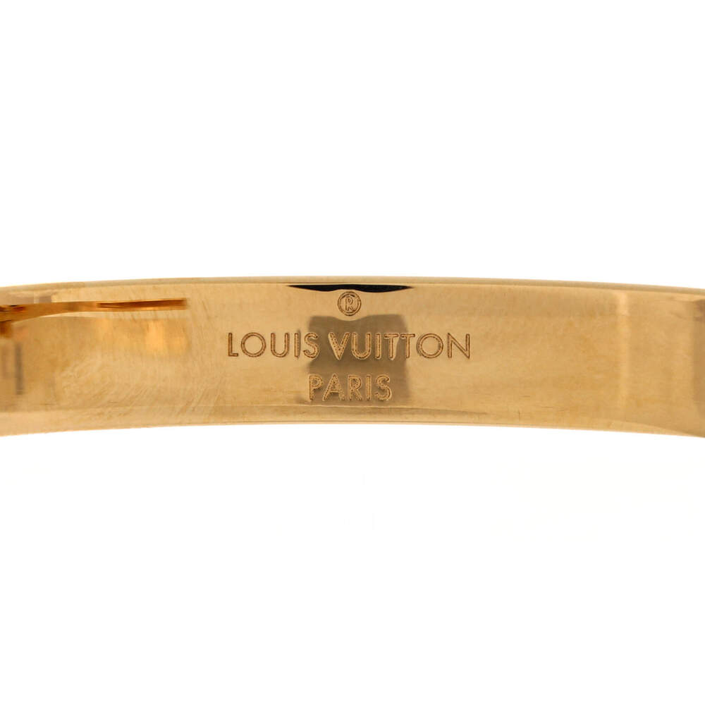 Louis Vuitton Nanogram Cuff Bracelet Metal - Picture 3 of 3